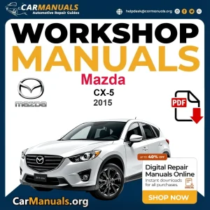 Mazda Cx - car workshop repair manual