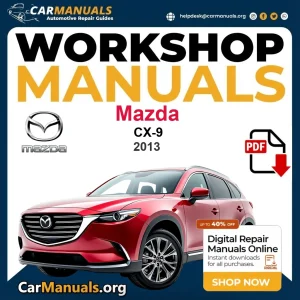 Mazda Cx - car workshop repair manual