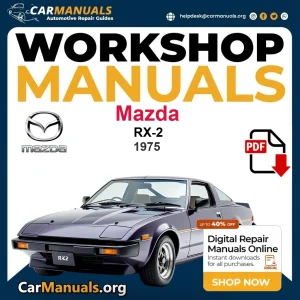 Mazda Rx - car workshop repair manual