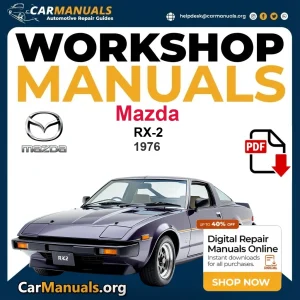 Mazda Rx - car workshop repair manual