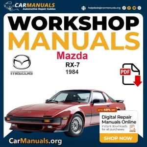 Mazda Rx - car workshop repair manual