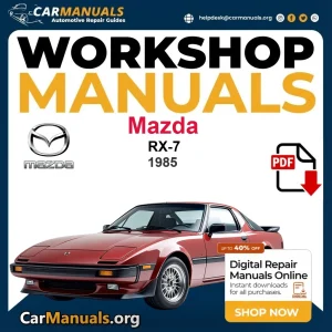 Mazda Rx - car workshop repair manual