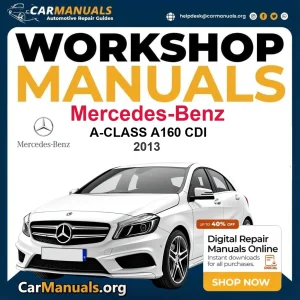 Mercedes Benz A Class A Cdi - car workshop repair manual