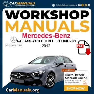 Mercedes Benz A Class A Cdi Blueefficiency - car workshop repair manual
