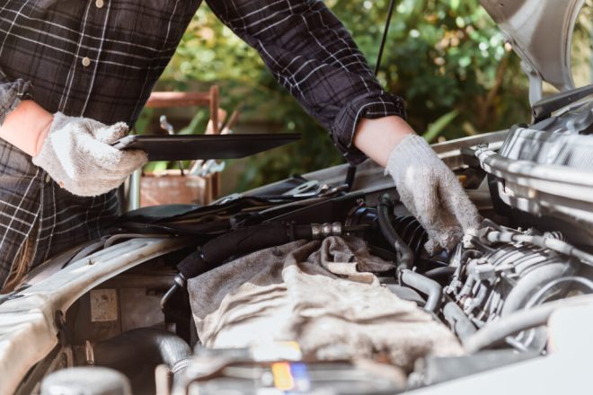 Shutterstock X - car workshop repair manual