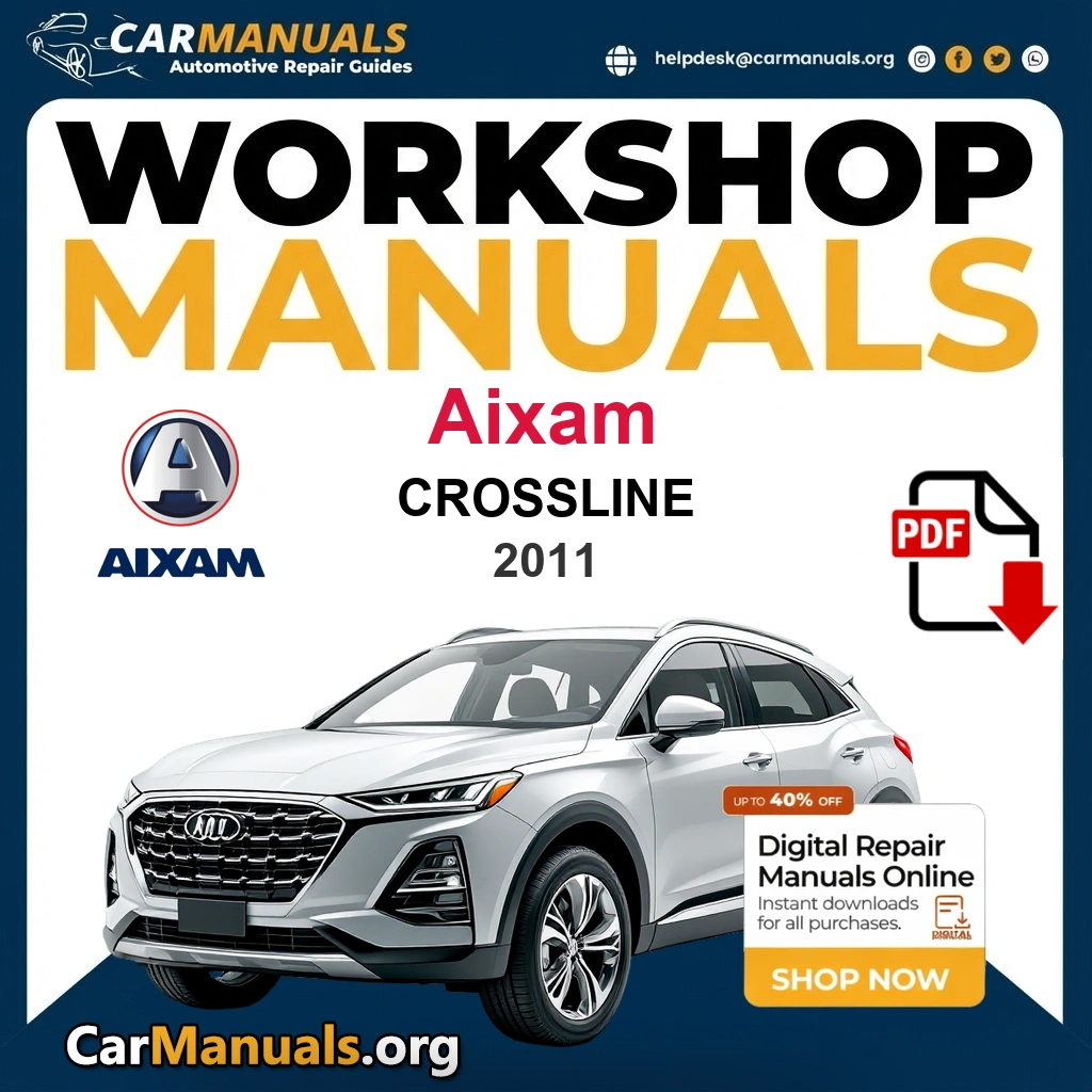 Aixam Crossline 2011 Workshop Service and Repair Manual Download Complete PDF Technical Guide for Fixing, Maintenance & Troubleshooting