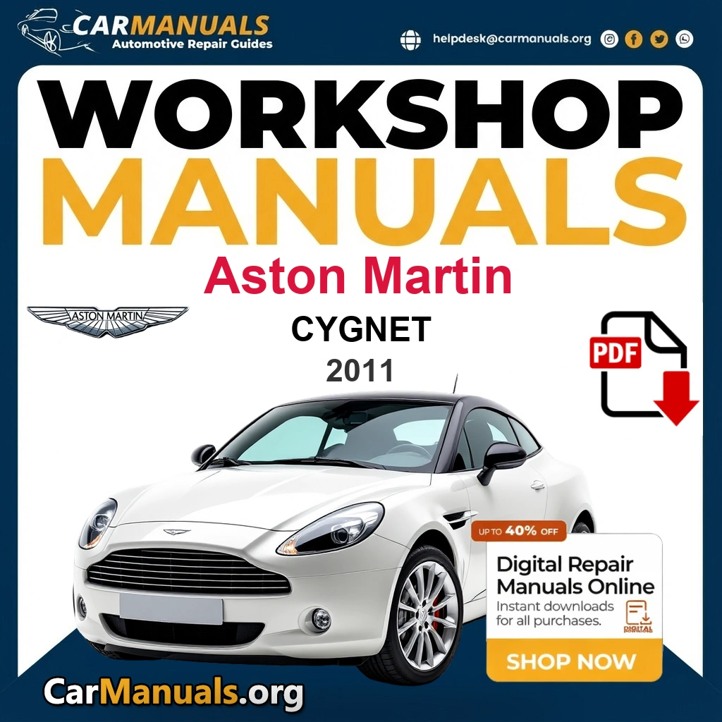 Aston Martin Cygnet 2011 Workshop Service and Repair Manual Download Complete Technical Guide for Fixing, Maintenance & Troubleshooting