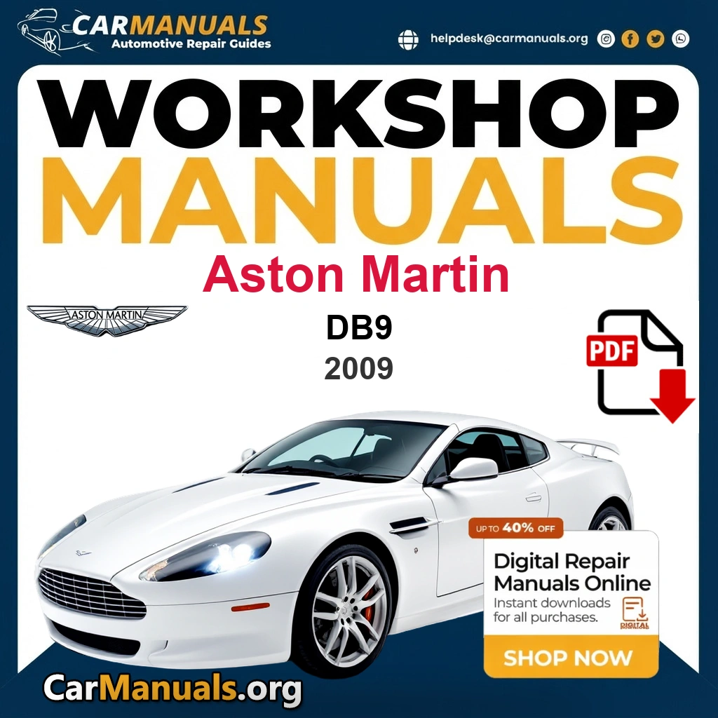 Aston Martin DBS 2009 Workshop Service and Repair Manual Download Complete PDF Technical Guide for Fixing, Maintenance & Troubleshooting
