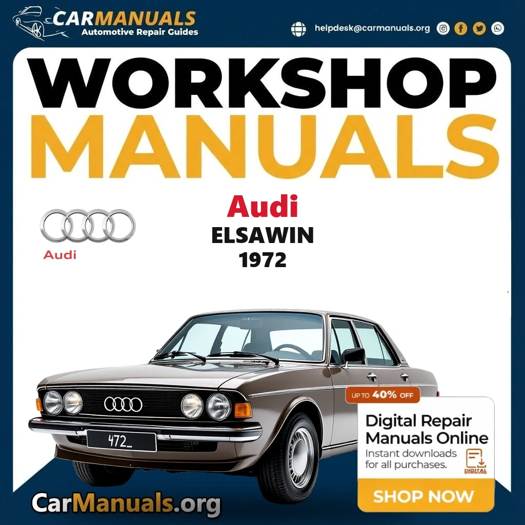 Audi Elsawin 1972 workshop manual