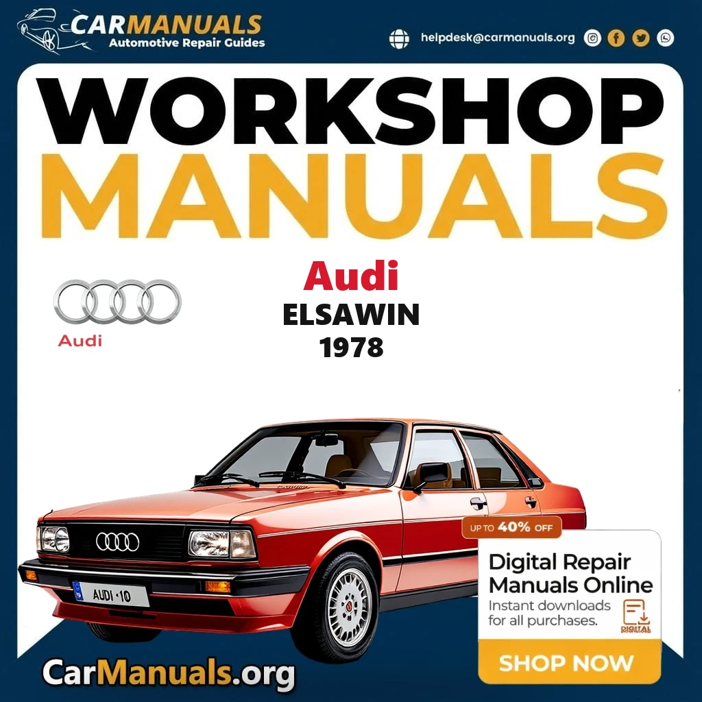 Audi Elsawin 1978 workshop manual