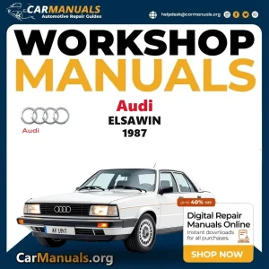 Audi Elsawin 1987 workshop manual