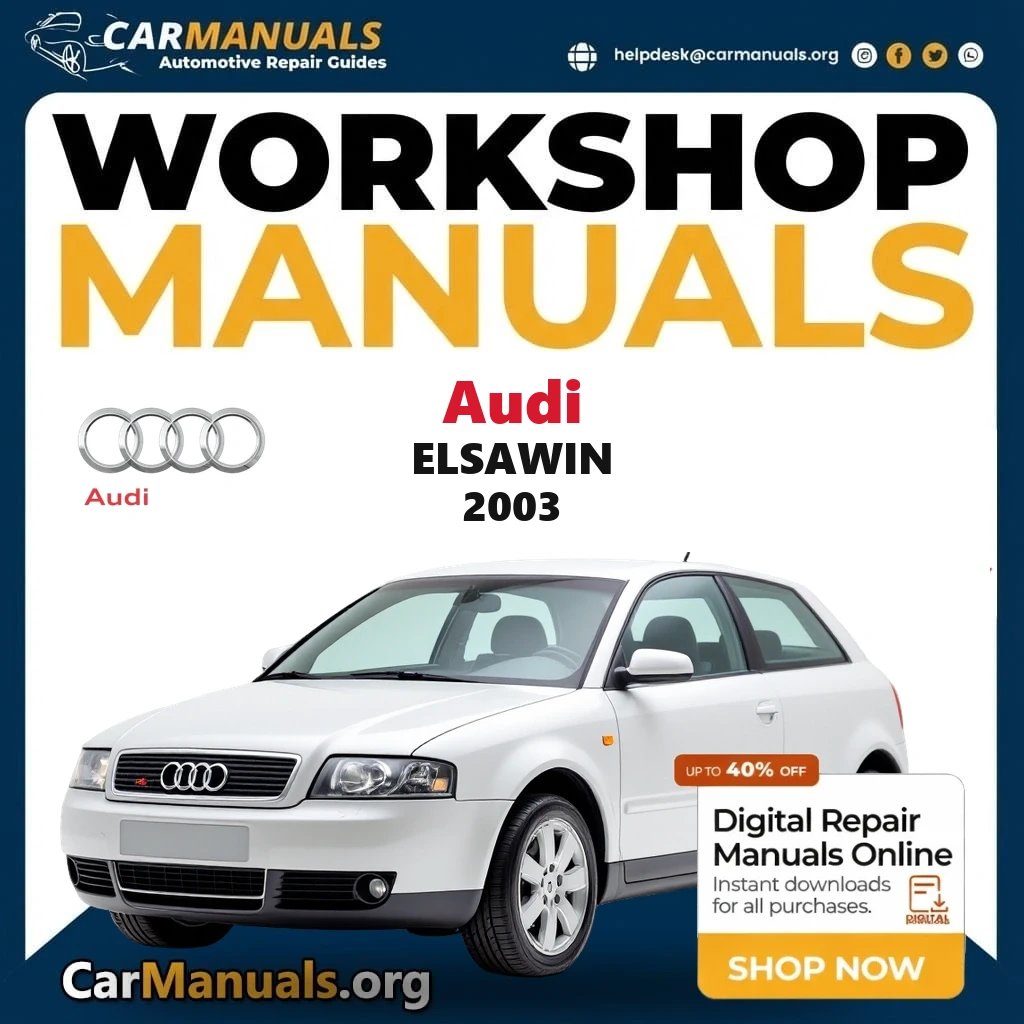 Audi Elsawin 2003 workshop manual
