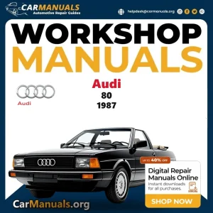 Audi 80 1987 workshop manual