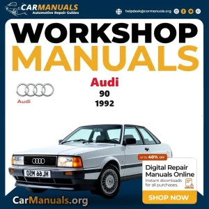 Audi 90 1992 workshop manual
