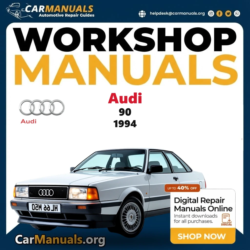 Audi 90 1994 workshop manual