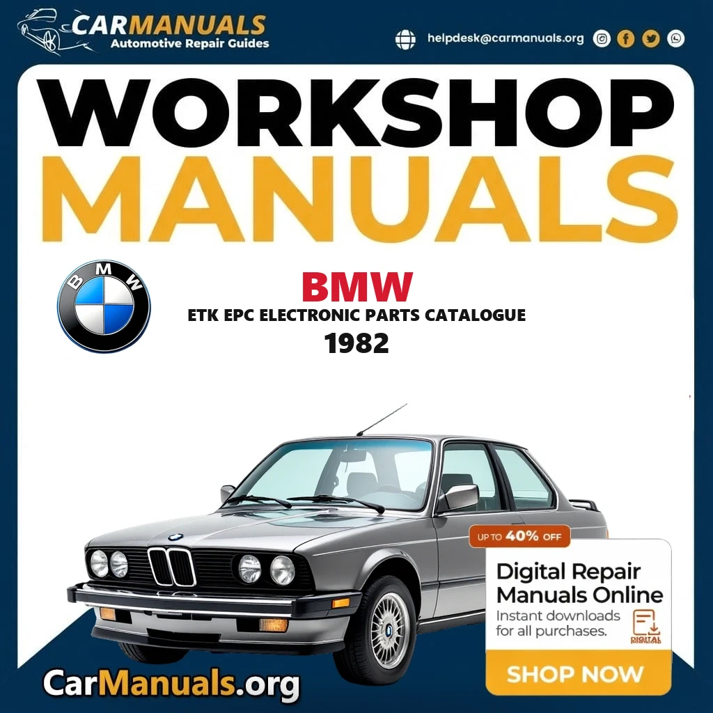 BMW ETK EPC Electronic Parts Catalogue 1982 workshop manual