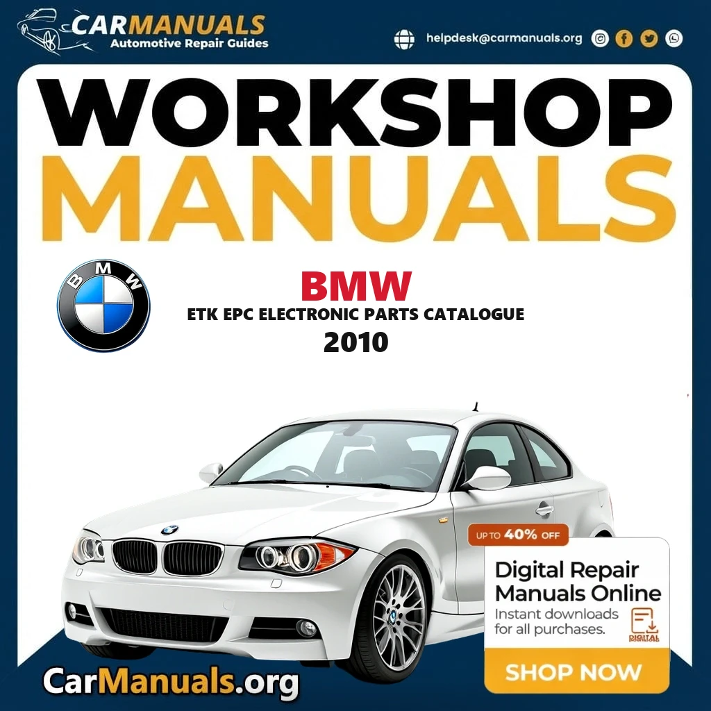 BMW ETK EPC Electronic Parts Catalogue 2010 workshop manual