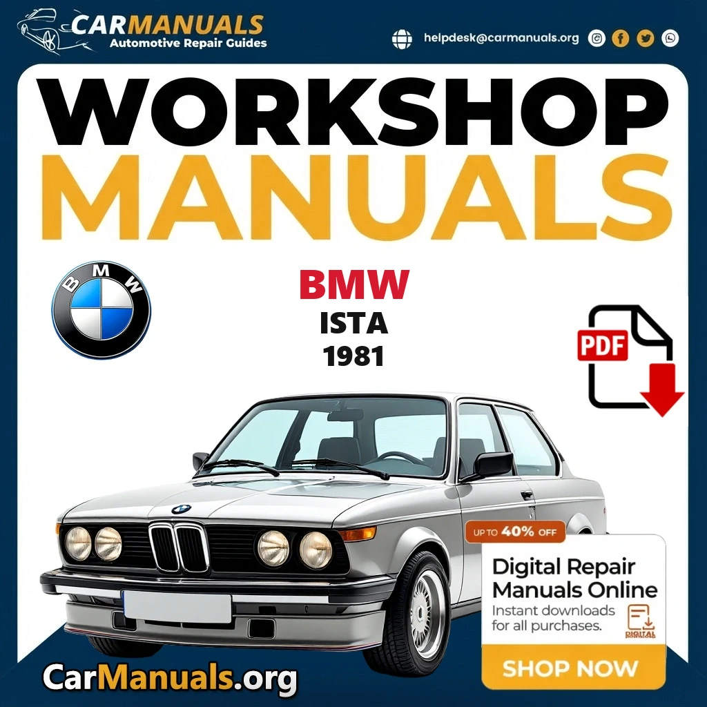 BMW ISTA 1981 workshop manual