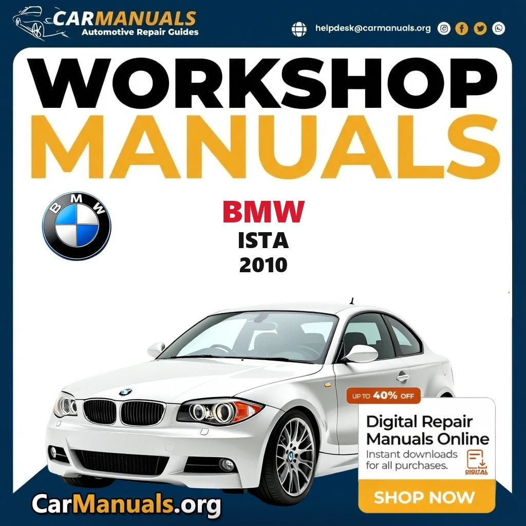 BMW ISTA 2010 workshop manual