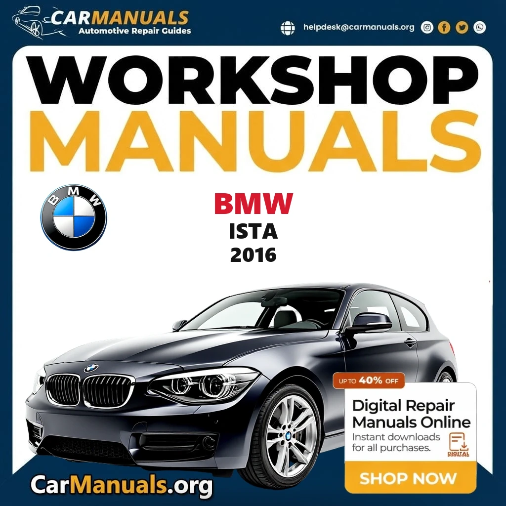 BMW ISTA 2016 workshop manual