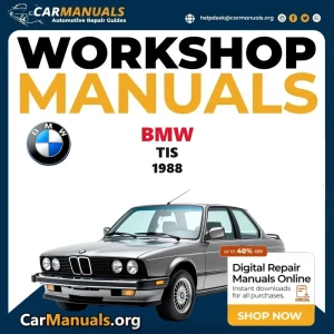 BMW TIS 1988 workshop manual