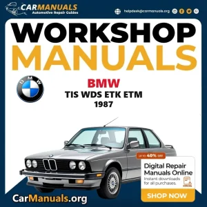 BMW TIS WDS ETK ETM 1987 workshop manual
