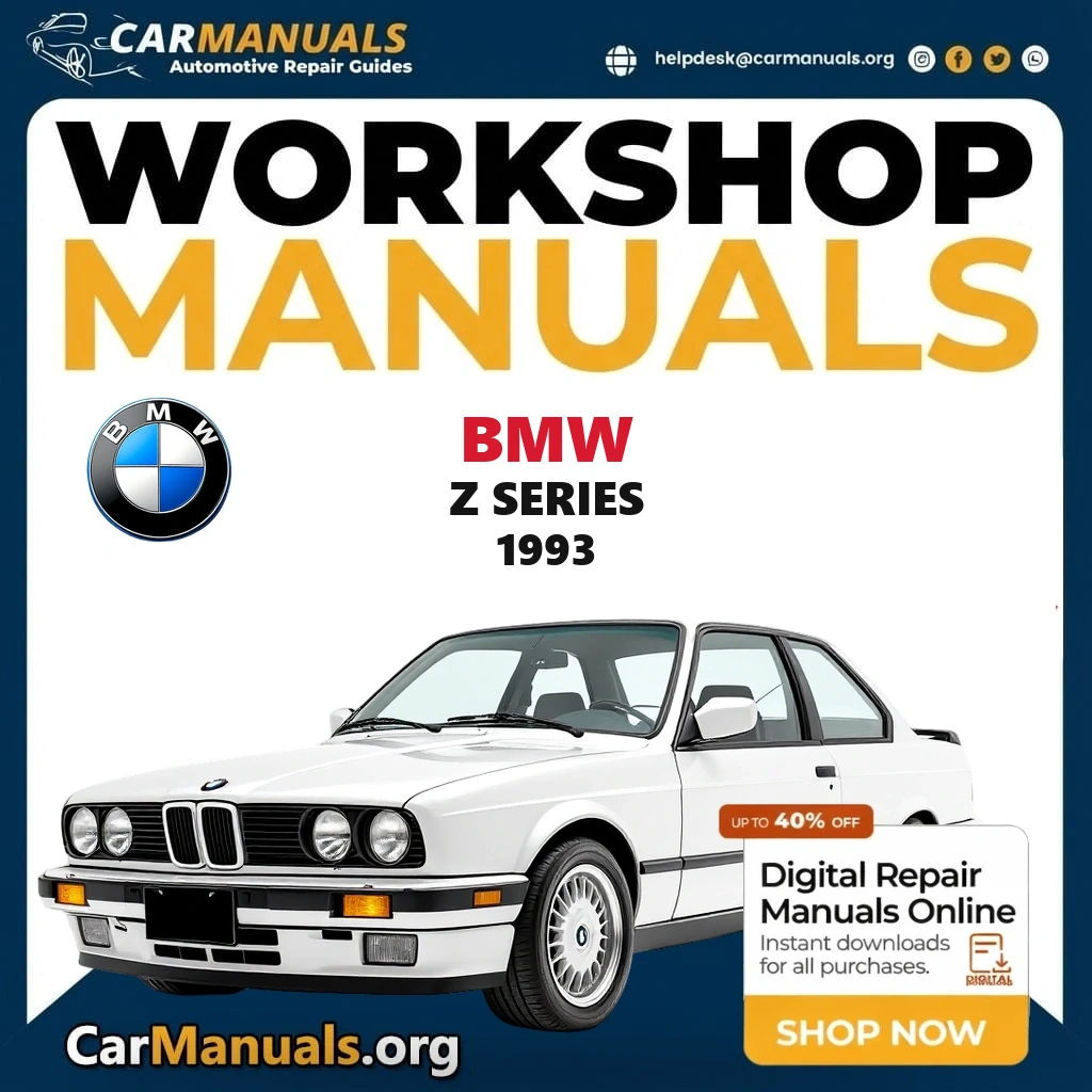 BMW Z Series 1993 workshop manual