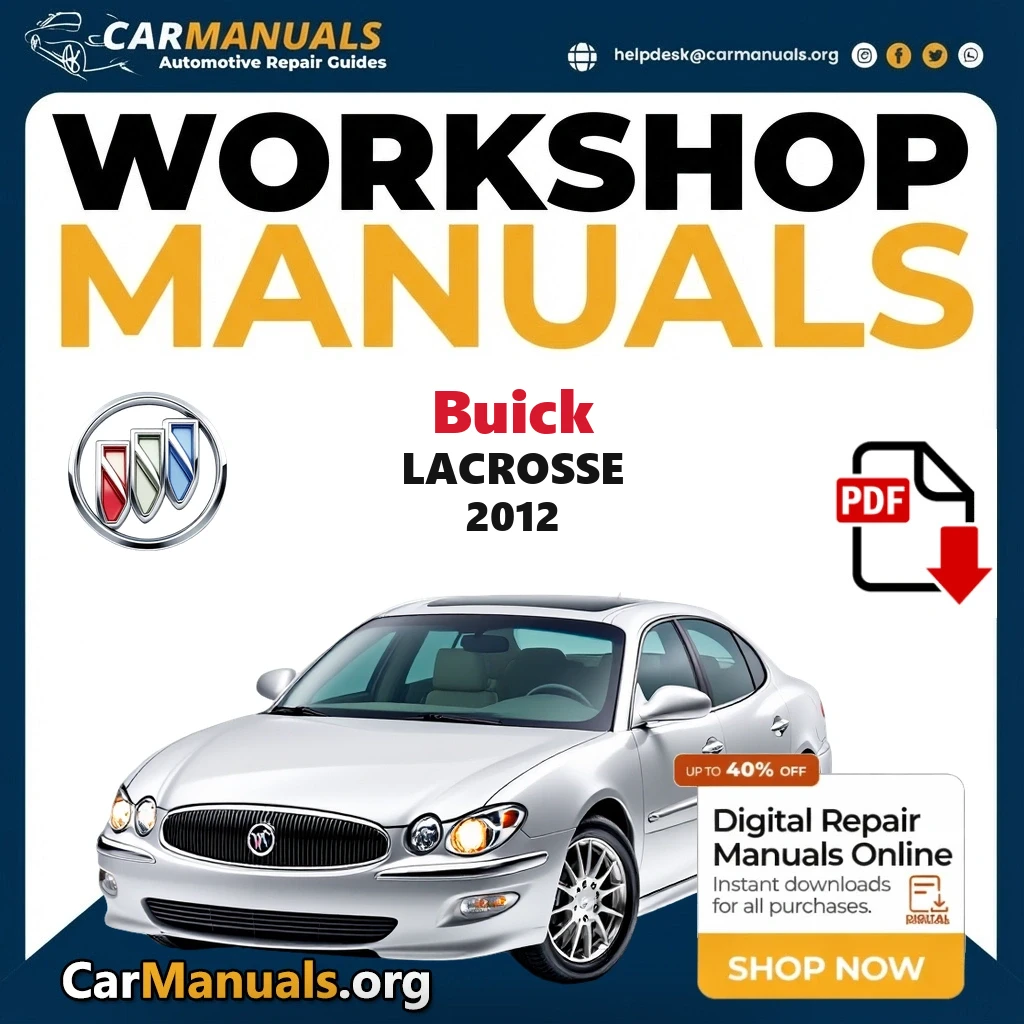 Buick LaCrosse 2012 workshop manual
