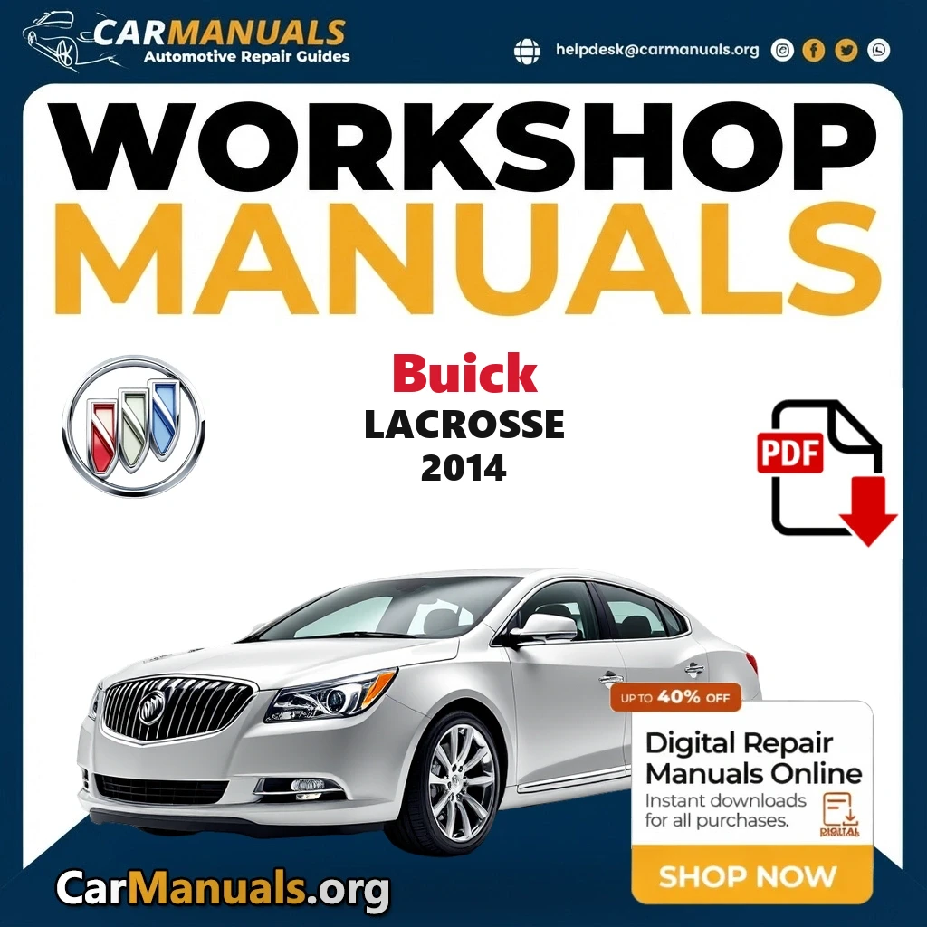 Buick LaCrosse 2014 workshop manual