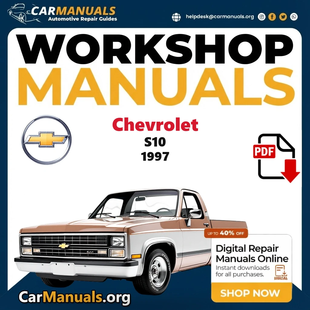 Chevrolet S10 1997 workshop manual