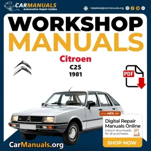 Citroen C25 1981 workshop manual