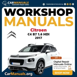 Citroen C4 B7 1.6 HDi 2017 workshop manual