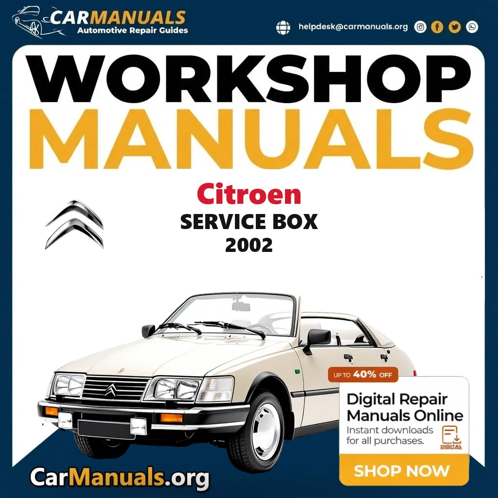 Citroen Service Box 2002 workshop manual