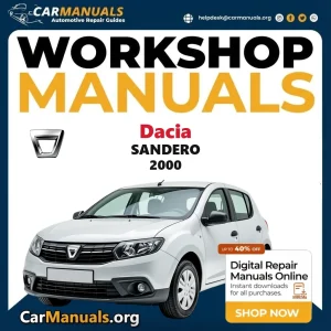 Dacia Sandero 2000 workshop manual