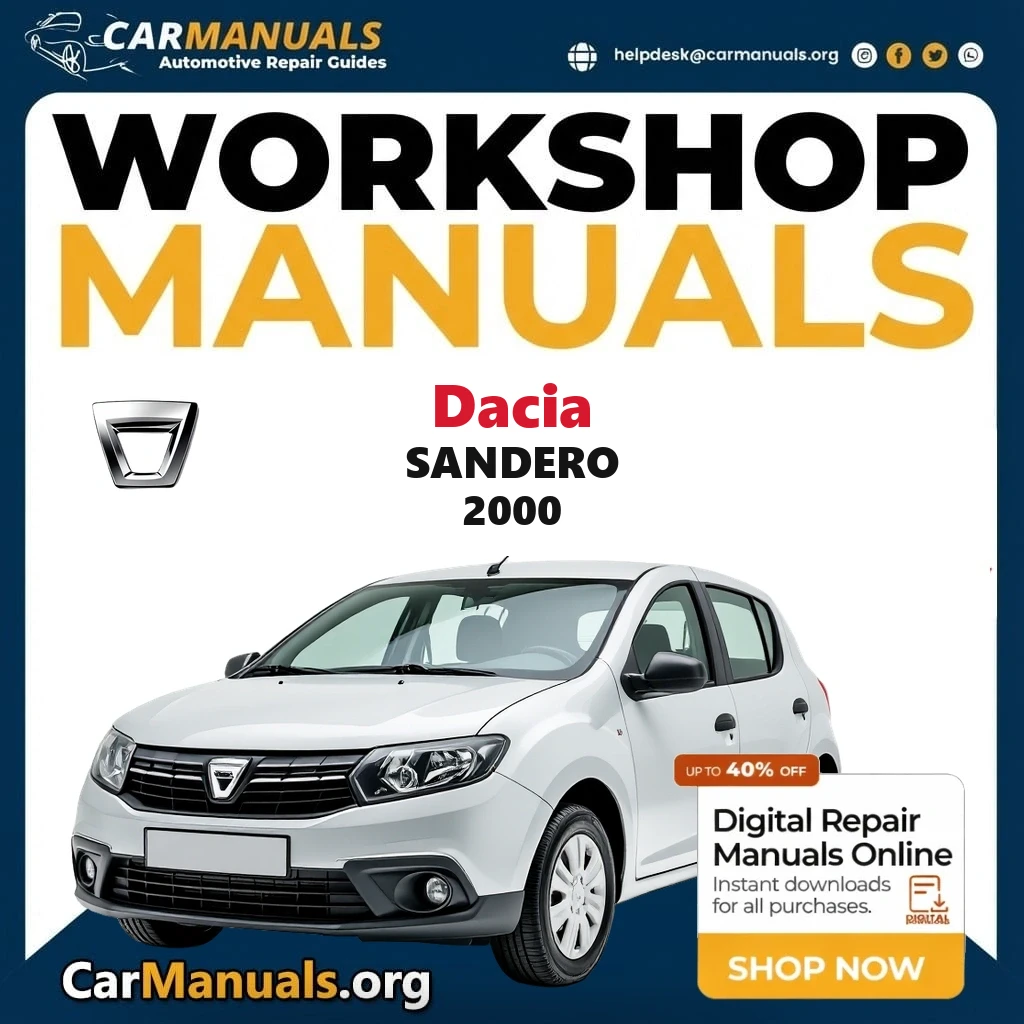 Dacia Sandero 2000 workshop manual