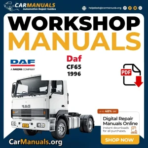 Daf CF65 1996 workshop manual