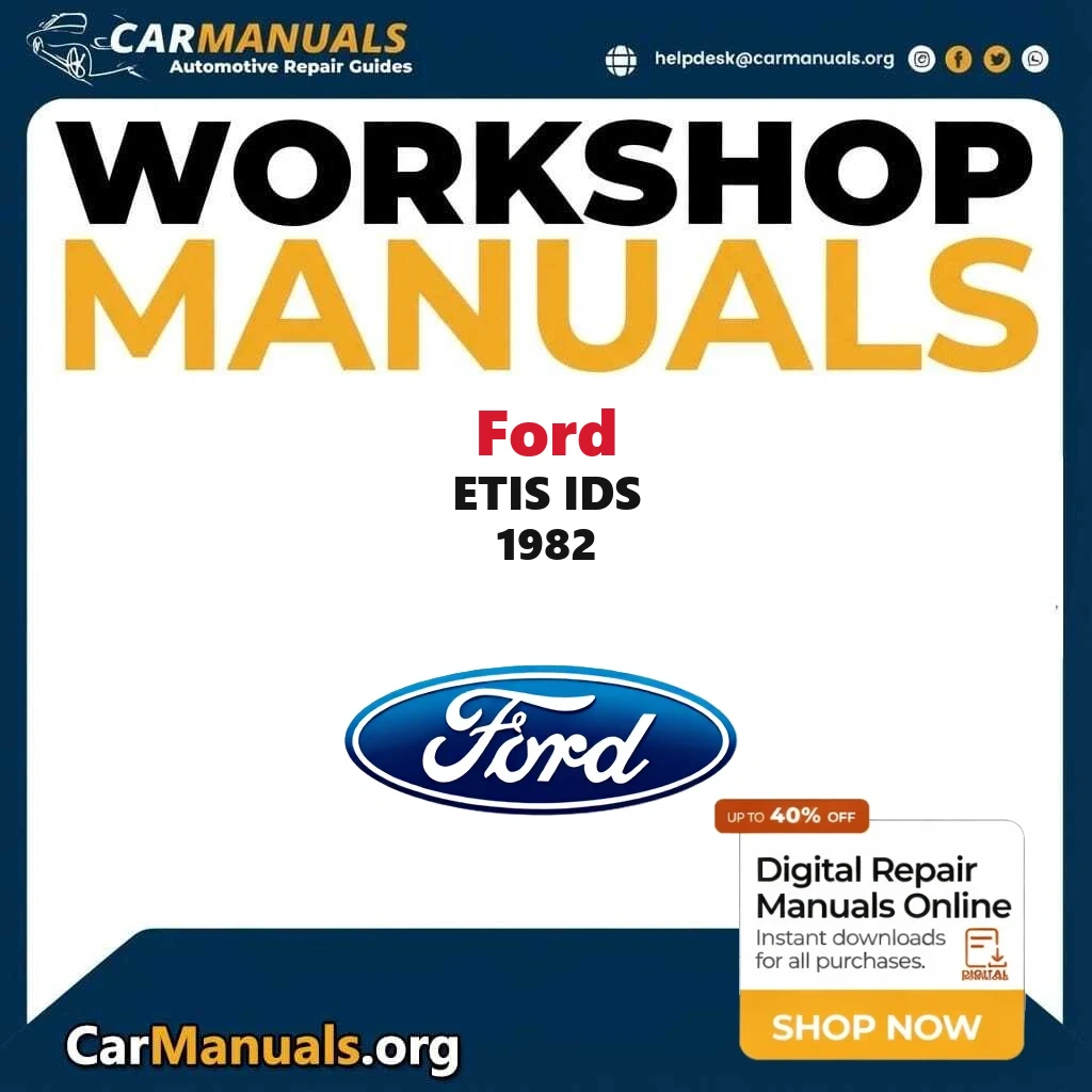 Ford ETIS IDS 1982 workshop manual