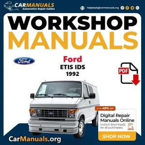 Ford ETIS IDS 1992 workshop manual