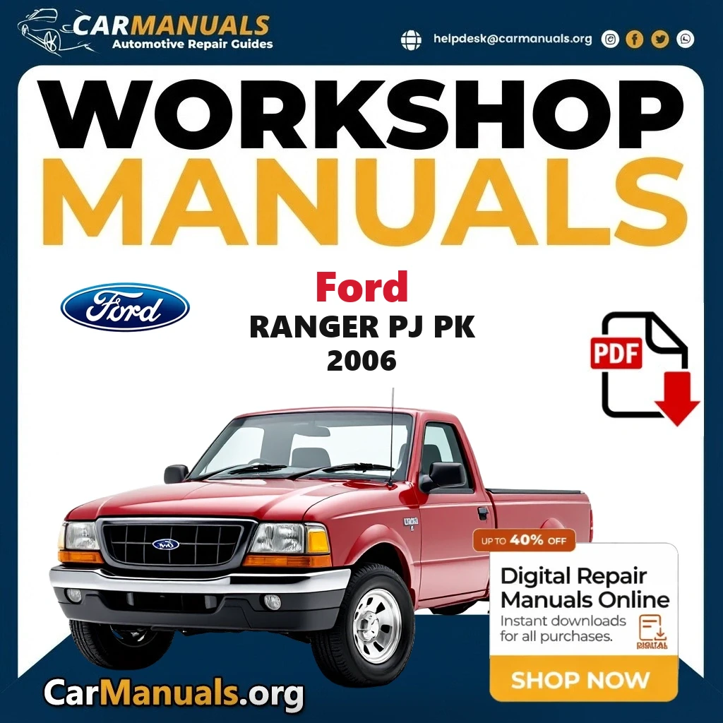Ford Ranger PJ PK 2006 workshop manual