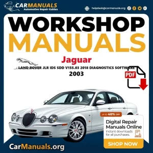 Jaguar Land Rover JLR IDS SDD V155.03 2018 Diagnostics Software 2003 workshop manual