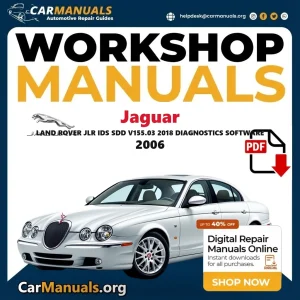 Jaguar Land Rover JLR IDS SDD V155.03 2018 Diagnostics Software 2006 workshop manual