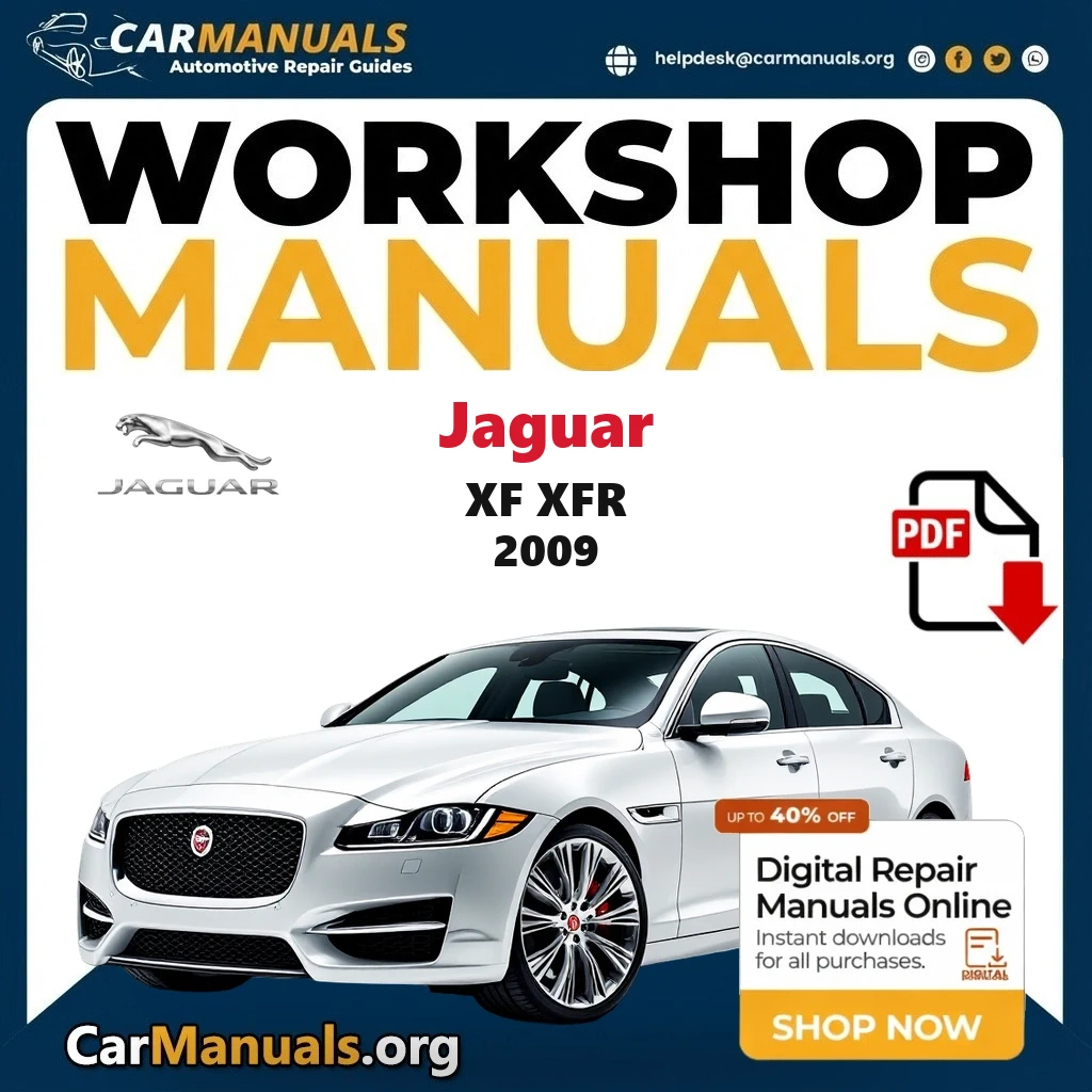 Jaguar XF XFR 2009 workshop manual