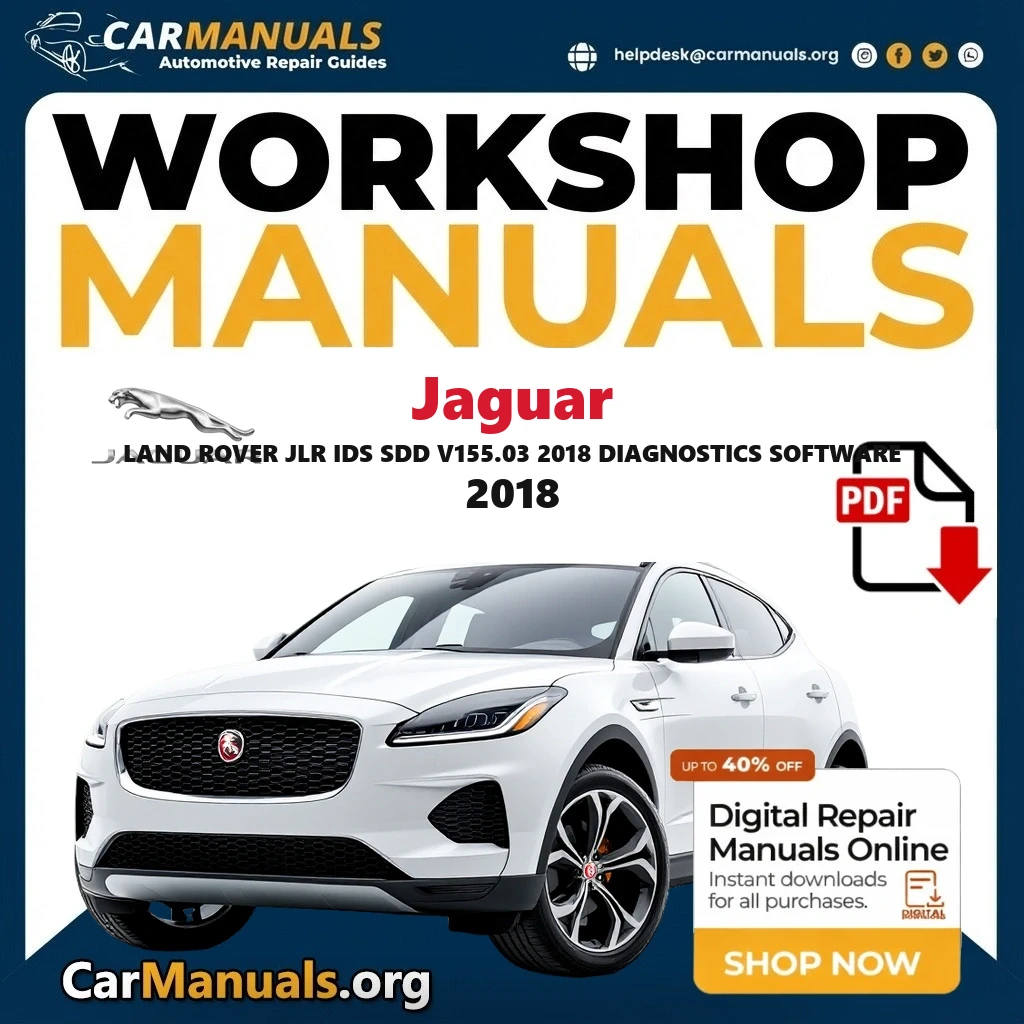 Jaguar Land Rover JLR IDS SDD V155.03 2018 Diagnostics Software 2018 workshop manual