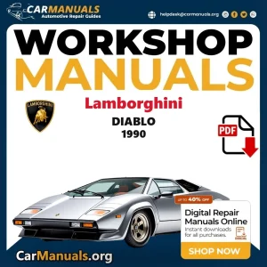 Lamborghini Diablo 1990 workshop manual
