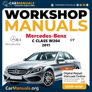 Mercedes-Benz C Class W204 2011 workshop manual