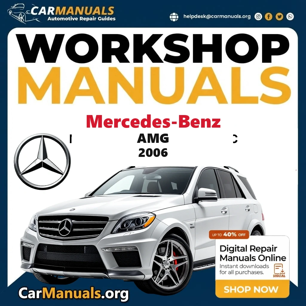 Mercedes-Benz AMG 2006 workshop manual