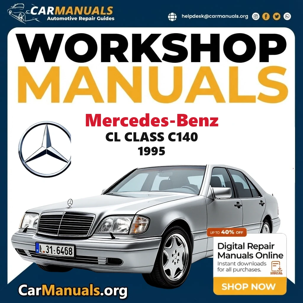 Mercedes-Benz CL Class C140 1995 workshop manual