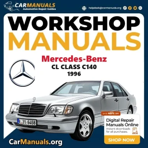 Mercedes-Benz CL Class C140 1996 workshop manual