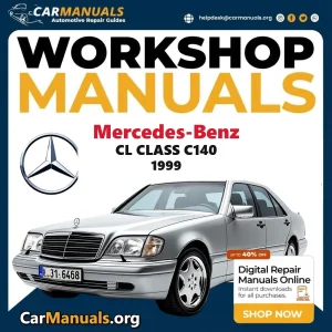 Mercedes-Benz CL Class C140 1999 workshop manual