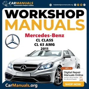 Mercedes-Benz CL Class CL 63 AMG 2011 workshop manual